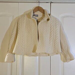 Aran Woollen Mills Women's Sweater Super Soft 100% Merino Wool Ireland XL READ